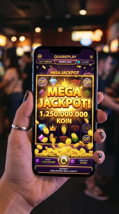 Proses pengunduhan aplikasi pada quarkplay yang cepat dan efisien.